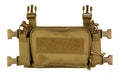 Haley Strategic Partners, D3CR Micro, Chest Rig, Nylon Construction, Coyote Brown, Includes (1) Large Open Pouch, (2) Pistol Magazines, (1) Pouch
