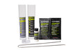 HUXWRX Safety Co., Suppressor Sauce Cleaning Kit, Multi Color, Includes Mix & Extraction Wire Tool, Mix Bottle, Soak Bottle with Lid, One Packet of Part A: Carbon Removal Formula, One Bottle of Part A: Activator, One Packet of Part B: Heavy Metal Removal