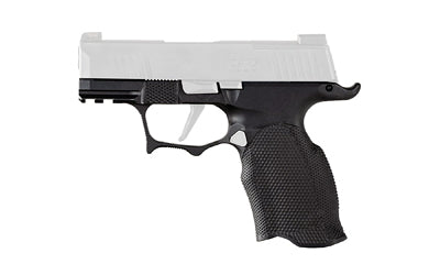 Icarus Precision, A.C.E. Evo, Grip Module, Fits Sig P365X, Aluminum Construction, Anodized Finish, Black