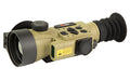 IRAYUSA, Hybrid Compact, Thermal Sight, 3.5X Magnification, 50mm Objective, Multiple Reticles, 1440x1080 AMOLED Display, Cerakote Finish, Tan