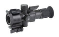 INFITAC, IOL 25, Thermal Rifle Scope, 2X Base Magnification, 1-8X Digital Zoom, 25mm Objective, 384x288 Resolution, Multiple Reticles, QD Picatinny Mount, Black