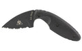 KA-BAR Knives, TDI Law Enforcement, Fixed Blade Knife, 2.313" Blade Length, 5.625" Overall Length, Drop Point, Serrated Edge, AUS 8A Steel, Matte Finish, Black, Zytel Handle, Includes Nylon Sheath