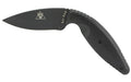 KA-BAR Knives, TDI Law Enforcement, Fixed Blade Knife, 3.688" Blade Length, 7.75" Overall Length, Drop Point, AUS 8A Steel, Matte Finish, Black, Zytel Handle, Plain Edge, Includes Nylon Sheath