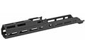 Kinetic Development Group, LLC, SCAR MREX M-Lok MKII Handguard, 6.5", Fits SCAR 16s/17s, Includes 2 M-Lok Pic Rail Sections, Black