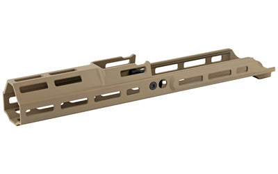Kinetic Development Group, LLC, SCAR MREX M-Lok MKII Handguard, 6.5", Fits SCAR 16s/17s, Includes 2 M-Lok Pic Rail Sections, Flat Dark Earth