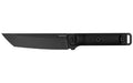 Kershaw, Atreides, Fixed Blade Knife, 5.7" Tanto Blade, 65Mn Blade Steel, 11.4" Overall Length, Powdercoat Finish, Black, Polypropylene Handle, Includes Sheath