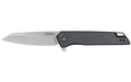 Kershaw, Misdirect XL, Folding Knife/Assisted Opening, 3.15" Reverse Tanto Edge, 4Cr14 Blade Steel, 7.92" Overall Length, Stonewashed Finish, Silver, Gray Stainless Steel Handle