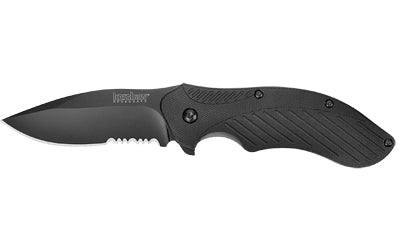 Kershaw, Clash Folding Knife, Black, 3.1" Combo Blade