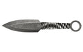Kershaw, Ion Fixed Blade Knife, 4.5" Blade, 3CR13 Steel, BlackWash Finish, Plain Edge, Set of 3 Throwing Knives