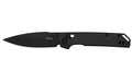 Kershaw, Iridium, 3.4" Folding Knife, Spear Point Plain Edge, 6061-T6 Aluminum Handle, D2 Steel, PVD Coated, Anodized Finish, Black