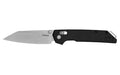 Kershaw, Sanctum, Folding Knife, Flipper Assisted Opening, Plain Edge, D2 Steel, Stonewashed Finish, Silver, Anodized 6061-T6 Aluminum Handle, 3.4" Blade, 7.9" Overall Length, Includes Deep Carry Pocket Clip, Dura Lock