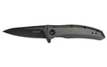 Kershaw, GRID, Folding Knife, 4Cr14, black-oxide, Plain, Drop Point, SpeedSafe, Flipper, Frame Lock, Reversible Carry, 3.7", Steel, Titanium Carbo-Nitride, Box