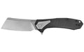 Kershaw, Bracket, Folding Knife, 3.4" Silver Blade, Black Handle