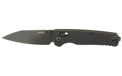 Kershaw, BEL AIR, Folding Knife, Plain Edge, CPM Magnacut Blade Steel, PVD Finish, Black, Aluminum Handle, Dura Lock, 3.1" Blade, 7.3" Overall Length, Includes Pocket Clip