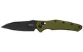 Kershaw, Bareknuckle, Folding Knife, 3.50" Sheepsfoot Blade, CPM MagnaCut Blade Steel, 8.24" Overall Length, PVD Finish, Black, Plain Edge, Aluminum Handle, Black, Tip Up Pocket Clip