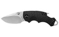 Kershaw, Shuffle, Folding Knife, 2.4" Drop Point Blade, 8CR13MOV Blade Steel, 5.75" Overall Length, Liner Lock, Bead-blasted Finish, Silver, Black Handle