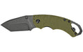 Kershaw, Shuffle II, Folding Knife, 8CR13MOV/BlackWash, Plain, Tanto Point, 2.6", Glass-Filled Nylon