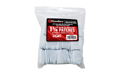 Kleen-Bore, SuperShooter, Cotton Patch, 28/35Cal, 500 Pack