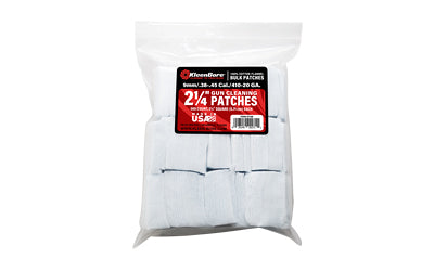 Kleen-Bore, SuperShooter, Cotton Patch, 38-45Cal/410 Bore-20 Gauge, 500 Pack