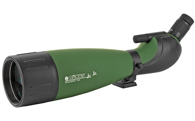 Konus, KonuSpot-100, Spotting Scope, 20-60X100, 74oz, Green/Black Color, Includes Storage Case, Smart Phone Adapter, (Tripod Not Included)