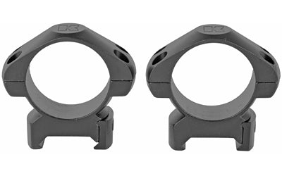 Konus, Medium 30mm Steel Ring Mounts, Weaver/Picatinny, Ring, Matte Black, Fits Up To 44mm Objective Lens