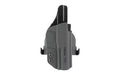 Kel-Tec, Outside Waistband Paddle Holster, Fits Keltec PR57, Kydex Construction, Black, Right Hand