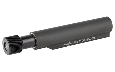 KynSHOT, RB5100 Adjustable Damped Shotgun Recoil Buffer, Fit Stock Adapters or Receivers that Use Mil-Spec Style Threads, Compatible with Mil-Spec Style Collapsible Stock, Anodized Finish, Black