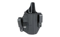 L.A.G. Tactical, Inc., Defender Series, OWB/IWB Holster, Fits Glock 17/22/31, Kydex, Right Hand, Black Finish