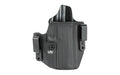 L.A.G. Tactical, Inc., Defender Series, OWB/IWB Holster, Fits SIG P320 Full Size 9/40, Kydex, Right Hand, Black Finish