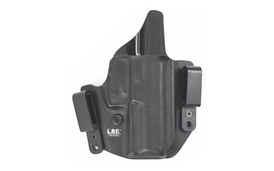 L.A.G. Tactical, Inc., Defender Series, OWB/IWB Holster, Fits Sig P365 XMacro, Kydex, Right Hand, Black