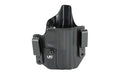 L.A.G. Tactical, Inc., Defender Series, OWB/IWB Holster, Fits Springfield XD Service 9/40, 4" Barrel, Kydex, Right Hand, Black Finish