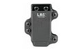 L.A.G. Tactical, Inc., Single Pistol Magazine Carrier, Fits Most Double Stack 9/40 Full Size Magazines, Kydex, Black Finish