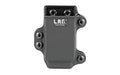 L.A.G. Tactical, Inc., Single Pistol Magazine Carrier, Fits All Double Stack 45/10mm Magazines, Kydex, Black Finish