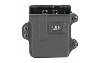L.A.G. Tactical, Inc., Single Rifle Magazine Carrier, Fits AR-15 and .223 Accuracy International Magazines, Kydex, Black Finish