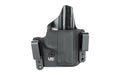 L.A.G. Tactical, Inc., Defender Series, OWB/IWB Holster, Fits S&W M&P Shield 9/40, Kydex, Right Hand, Black Finish