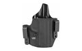 L.A.G. Tactical, Inc., Defender Series, OWB/IWB Holster, Fits S&W M&P M2.0 9/40, Kydex, Right Hand, Black Finish