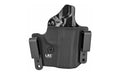 L.A.G. Tactical, Inc., Defender Series, OWB/IWB Holster, Fits 1911 3", Kydex, Right Hand, Black Finish
