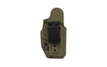 L.A.G. Tactical, Inc., Liberator MK II, Inside or Outside Waistband Holster, Ambidextrous, Fits Glock 43/43X/43X MOS, Flat Dark Earth