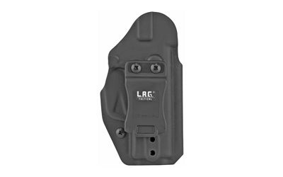 L.A.G. Tactical, Inc., Liberator MK II, Holster, Ambidextrous, Fits Sig P365 w/ Safety, Kydex, Black Finish
