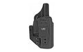L.A.G. Tactical, Inc., Appendix MK II, IWB Holster, Right Hand, Fits Glock 19/23/32, Kydex, Black Finish