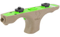 Viridian Weapon Technologies, HS1 Hand Stop w/ Green Laser, M-LOK Mounting Retail Box, Flat Dark Earth