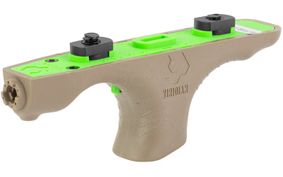 Viridian Weapon Technologies, HS1 Hand Stop w/ Green Laser, M-LOK Mounting Retail Box, Flat Dark Earth