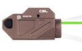 Viridian Weapon Technologies, C5L Tac Light with Laser, Universal Fit, Green Laser with 650 Lumen Light, Instant On, Flat Dark Earth