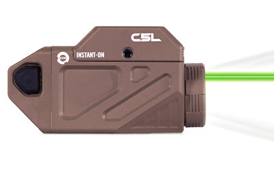Viridian Weapon Technologies, C5L Tac Light with Laser, Universal Fit, Green Laser with 650 Lumen Light, Instant On, Flat Dark Earth