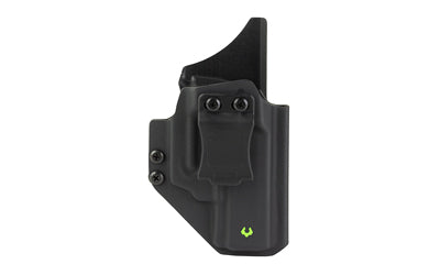 Viridian Weapon Technologies, Viridian Inside Waistband Holster, Fits Taurus G3/G3c/G3X/G2c/G2 PT111 with Green E Series Laser, Right Hand, Black, Kydex