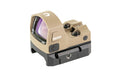 Viridian Weapon Technologies, RFX15, Red Dot, 3 MOA Micro Green Dot, 1X17 Objective, Flat Dark Earth, Shield Mounting Pattern, Instant-On