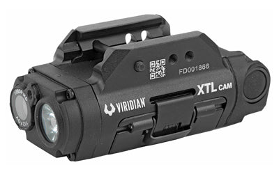 Viridian Weapon Technologies, XTL Gen 3 Universal Mount Tactical Light (500 Lumens) and HD Camera, Features a 1080p Full-HD Digital Camera and Microphone, INSTANT-ON, Removable Rechargeable Battery, Micro USB Port for Charging and File Transfer