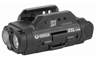Viridian Weapon Technologies, X5L Gen 3 Universal Mount Green Laser With Tactical Light (500 Lumens) and HD Camera, Features a 1080p Full-HD Digital Camera and Microphone, INSTANT-ON, Removable Rechargeable Battery, Micro USB Port for Charging and File