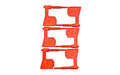 LBE Unlimited, Chamber Flag, For Rifles, Plastic Construction, Orange, Pack of 6