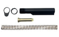 LBE Unlimited, Buffer Tube Kit, Fits AR-15, Includes 6 Position Mil-Spec Diameter Buffer Tube, Carbine Length Recoil Spring, End Plate, Castle Nut and H1 Heavy Recoil Buffer
